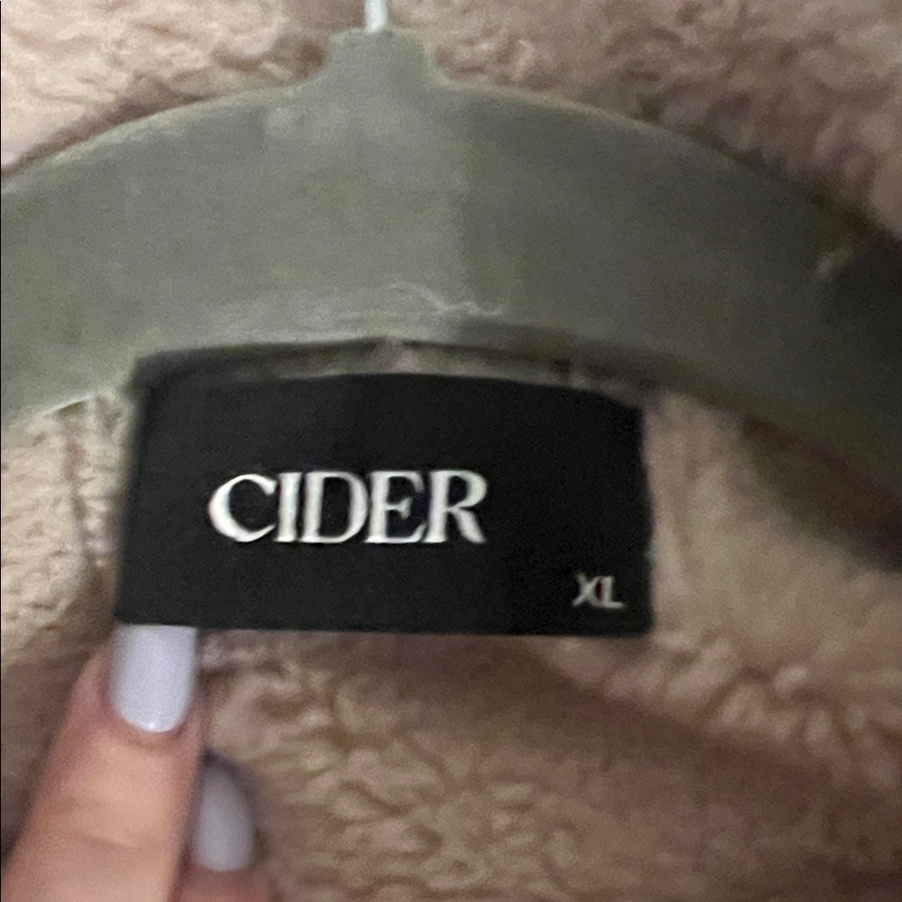 Cider Beige Teddy Coat - Picture 4 of 4